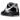 Nike Air Force 1 Low Syna Central Cee Black White Smoke Grey sneakers i profil med sort læderoverdel, grå nuancer og klassisk hvid gummisål