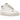 Nike Air Force 1 Low Pegasus Pack Sail sneakers i skråprofil med cremefarvet læderoverdel, dobbelt swoosh-detalje og tykke snørebånd.