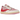Air Jordan 1 Retro Low OG SP Travis Scott Sail Tropical Pink sneakers set fra siden med omvendt Swoosh, lys læderoverdel og markant lyserød detalje.