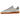 Adidas Handball Spezial Alumina Grey sneakers set fra siden med lysegrå ruskindsoverdel, klassiske takkede striber og en brun gummisål.