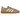 Adidas Handball Spezial Chalky Brown sneakers i en klassisk vinklet profil med brun ruskindsoverdel, hvide detaljer og en gennemsigtig gummisål.