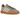Adidas Handball Spezial Chalky Brown sneakers set fra siden med brun ruskindsoverdel, hvide Adidas striber og en brun gummisål