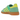 Adidas Handball Spezial Energy Green Pure Sulfur sneakers i vinkelret visning med grøn ruskind og gule detaljer
