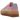 Adidas Gazelle Bold True Pink Gum sneakers set fra siden med pink ruskindsoverdel, hvide 3-striber og tyk platformgummisål