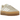 Adidas Gazelle Bold Wonder White Clear Sky sneakers set fra siden med hvid overdel, lyseblå striber og den karakteristiske tykke plateau-sål.
