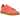Adidas Handball Spezial Solar Orange Lucid Pink sneakers i sideprofil med klar orange ruskindsoverdel, pink 3-striber og klassisk gummisål