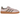 Adidas Handball Spezial Clear Pink Earth Strata sneakers i vinklet profil med rosa overdel, brune detaljer og gummisål