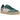 Adidas Sambae Liberty London Collegiate Green sneakers i profil med grøn overdel i tekstil, detaljer i læder, og en tyk gummisål.