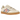 Adidas Gazelle Indoor Floral Embroidery Stripes sneakers i sideprofil, med detaljerede blomsterbroderede striber og en klassisk brun gummisål.