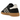 Adidas Handball Spezial Black Wonder Leopard sneakers sideprofil med sort overdel i ruskind og leopardmønstrede detaljer på sålen