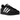 Adidas Superstar 2 Core Black Cloud White sneakers i sideprofil med ikonisk sort læderoverdel, hvid gummishal og hvide 3-stripes detaljer