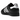Adidas Superstar 2 Core Black Cloud White sneakers i sideprofil med klassisk sort læderoverdel, hvide detaljer og den ikoniske gummitå.