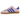 Adidas Gazelle Indoor Clear Pink Lucid Blue sneakers i sideprofil med lyserød ruskindsoverdel, blå læderdetaljer og gummisål