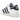 Adidas Superstar 82 White Core Black sneakers set fra siden med hvid læderoverdel, ikonisk sort tre-stribet logo og den klassiske skal-tå.