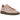 Adidas Handball Spezial Wonder Mauve Alumina sneakers sideprofil i lys lilla ruskind med hvide læderstriber og en klassisk brun gummisål