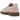 Adidas Handball Spezial Wonder Mauve Alumina sneakers set fra siden med rosa ruskindsoverdel, klassiske hvide striber og en brun gummisål