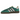 Adidas Handball Spezial Green Pink Velvet sneakers i sideprofil med grøn velour overdel, pink striber og en klassisk brun gummisål