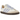 Adidas Samba OG Cream White Violet sneakers i profil med cremefarvet læderoverdel, lilla detaljer, tre striber og en brun gummisål
