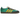 Adidas Samba OG Court Green Preloved Yellow sneakers set fra siden med grøn læderoverdel, gule striber og den klassiske brune gummisål