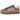 adidas Gazelle Bold Earth Strata Powder Yellow sneakers i sideprofil med brun overdel, gule striber og plateau-gummisål