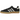 Adidas Gazelle Indoor Core Black Wonder White sneakers set fra siden med sort overdel i ruskind, hvide læderstriber og en klassisk brun gummisål