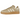 Adidas Samba XLG Cardboard Magic Beige sneakers i en vinklet visning med ruskindsdetaljer, den karakteristiske tåkappe og tykke såler.