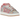 Adidas Campus 00s Liberty London Pink sneakers i sideprofil med lyserød overdel, hvide snørebånd og klassiske takkede striber