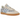 Adidas Samba OG Liberty London Blue Floral sneakers i vinklet profil med blåt blomstermønster, hvide detaljer og klassisk brun gummisål