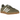 Adidas Gazelle Indoor Olive Strata Cloud White Gum sneakers set fra siden med olivengrøn ruskindsoverdel, hvide detaljer og klassisk gummisål
