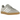 Adidas Gazelle Indoor Grey Cloud White Gold Metallic sneakers set fra siden med grå ruskindsoverdel, hvide detaljer og ikoniske guldfarvede logoer