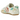 Adidas Tokyo Crew White Floral Embroidery sneakers i frontvisning med hvide detaljer, broderede blomstermotiver og klassisk snørelukning