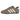 Adidas Taekwondo Earth Strata Wonder White Gum sneakers set fra siden med lav profil, beige overdel i læder og klassisk brun gummisål