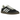Adidas Handball Spezial Core Black Ivory sneakers set fra siden med sort ruskindsoverdel, hvide striber og brun gummisål