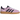 Adidas Handball Spezial Orchid Fusion sneakers set fra siden i pink ruskind med kontrasterende hvide striber, gummisål og snørebånd