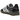 Adidas Gazelle Indoor Core Black Patent Leather sneakers i profilvisning med sortlakerede overdel og klassisk brun gummisål