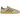 Adidas Handball Spezial Golden Beige Focus Olive sneakers i sideprofil med gyldemæssig ruskindsoverdel og olivengrønne detaljer