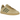 Adidas Handball Spezial Golden Beige Focus Olive sneakers i sideprofil med gylden beige overdel, olivengrønne detaljer og klassisk gummisål