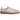 Adidas Handball Spezial Clear Pink Non Dyed Gum sneakers set fra siden med pink ruskindsoverdel, hvide detaljer og klassisk gummisål