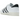 Adidas Superstar Vintage Bape White Black sneakers i en vinklet profil med hvidt læder, sort Bape-stjernelogo og gummikappe.