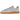 Adidas Handball Spezial Grey Clear Pink sneakers i en vinklet profilvisning med grå ruskindsoverdel, lyserøde striber og gummisål