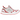 Adidas Ultra Boost 1.0 Valentines Day sneakers i sideprofil med rød tekstiloverdel, hvide detaljer og hvid Boost-sål med hjertemotiv