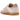Adidas Samba OG Wonder Quartz Wonder Mauve sneakers i en vinklet profilvisning med beige ruskind og lyserøde læderdetaljer samt gummisål