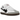 Adidas Samba Bape White Black Gum sneakers set fra siden med hvid læderoverdel, ikoniske sorte Bape-striber og klassisk gummisål