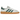 Adidas Handball Spezial Alumina Collegiate Green sneakers i profil med beige overdel, grønne Adidas-striber, klassisk gummisål og hvide snørebånd.