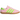 Adidas Hamburg Clear Pink Solar Green Gold Metallic sneakers set fra siden med pink ruskind, grønne striber og gyldne detaljer