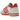 Adidas SL 72 OG Liberty London Better Scarlet sneakers set fra siden med rød overdel, hvide detaljer, guld branding og nubret gummisål