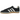 Adidas Gazelle Indoor Core Black Cream White Gum sneakers i sideprofil med sort ruskind, hvide læderdetaljer og en klassisk brun gummisål