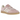 Adidas Gazelle Indoor Wonder Mauve Crew White sneakers i vinklet profil med ruskindsoverdel, hvide detaljer og en semi-transparent gummisål