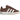 Adidas Campus 00s Earth Strata sneakers i vinkelvisning med brun mocka overdel, lusehvide snørebånd og klassiske hvide 3-stripes