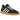 Adidas Handball Spezial Black Light Violet sneakers set fra siden med sort ruskindsoverdel, lilla læderstriber og brun gummisål
